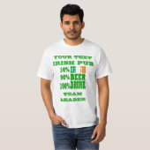 Personalisierter St. Patrick-Tag T-Shirt (Vorne ganz)