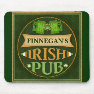 Personalisierter St Patrick Tagesirische Mousepad