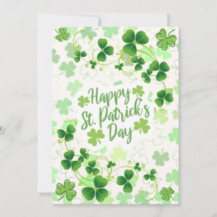 Personalisierter St. Patrick's Day Feiertagskarte