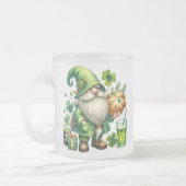 Personalisierter St. Patrick's Day-Frostglas-Mug Mattglastasse (Links)
