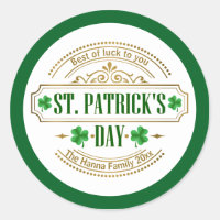 Personalisierter St. Patrick's Day I Glück der Ire