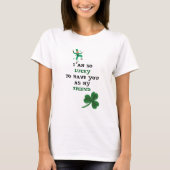 Personalisierter St. Patrick's Day Women's Basic T T-Shirt (Vorderseite)