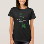 Personalisierter St. Patrick's Day Women's Basic T T-Shirt (Vorderseite)