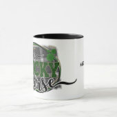 Personalisierter St. Patty's Day One Lucky Nurse G Tasse (Zentrum)