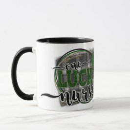 Personalisierter St. Patty's Day One Lucky Nurse G Tasse