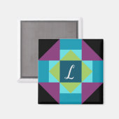 Personalisierter Stallquilt Magnet (Vorderseite/Rückseite)