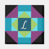 Personalisierter Stallquilt Magnet (Vorne)