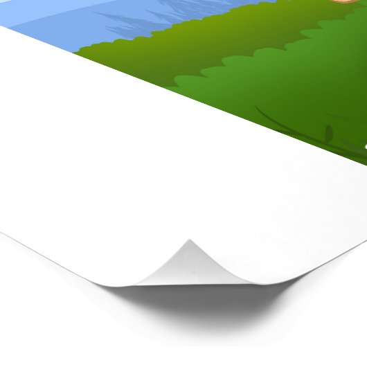 Personalisierter Stammbaum Poster (Ecke)