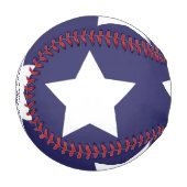 Personalisierter Star Baseball (Vorderseite Links)
