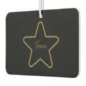 Personalisierter Star Car Air Freshener Autolufterfrischer (Links)