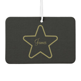 Personalisierter Star Car Air Freshener Autolufterfrischer