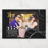 Personalisierter Star Frame Lebensmitteletikett (Einzelnes Label)