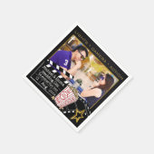 Personalisierter Star Frame Serviette (Ecke)