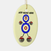 Personalisierter Star Keramik Ornament (Rechts)