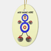 Personalisierter Star Keramik Ornament (Links)