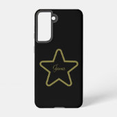 Personalisierter Star-Phone-Case Samsung Galaxy Hülle (Rückseite)