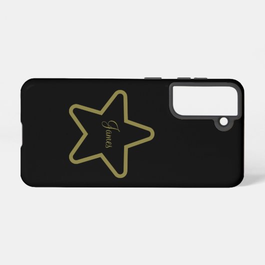 Personalisierter Star-Phone-Case Samsung Galaxy Hülle (Rückseite (Horizontal))