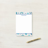 Personalisierter Star von David Post-It Klebezettel (Auf Schreibtisch)