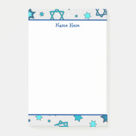 Personalisierter Star von David Post-It Klebezettel