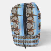 Personalisierter Starfish am Strand Waschbeutel (Rechts)