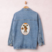 Personalisierter "Starker Bär" Jeansjacke (Hangar)