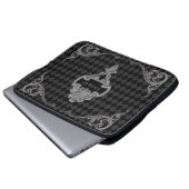Personalisierter Steampunk Goth Laptopschutzhülle (Vorne Knopf)