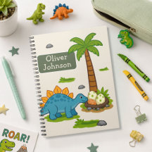 Personalisierter Stegosaurus Süßer Dinosaurier-Sch
