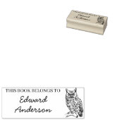 Personalisierter Stempel 'Dieses Buch gehört' mit (Stempel)