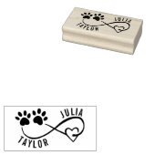 Personalisierter Stempel mit der Unterschrift eine (Stempel)