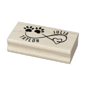 Personalisierter Stempel mit der Unterschrift eine (Stempel)