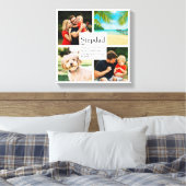 Personalisierter Stepdad Name Definition 4 Foto Leinwanddruck (Insitu (Schlafzimmer))