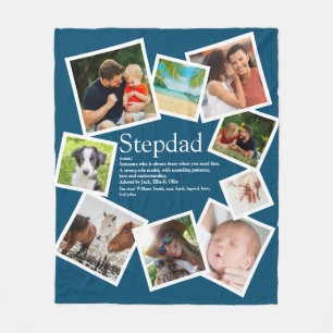 Personalisierter Stepdad Name Definition 9 Foto Bl Fleecedecke