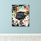 Personalisierter Stepdad Name Definition 9 Foto Leinwanddruck