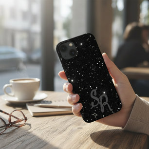 Personalisierter Sternenhimmel: Schwarze Galaxie Case-Mate iPhone Hülle