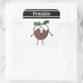 Personalisierter Sticker für den Weihnachtsbaum (Tasche)