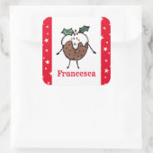 Personalisierter Sticker für den Weihnachtsbaum (Tasche)
