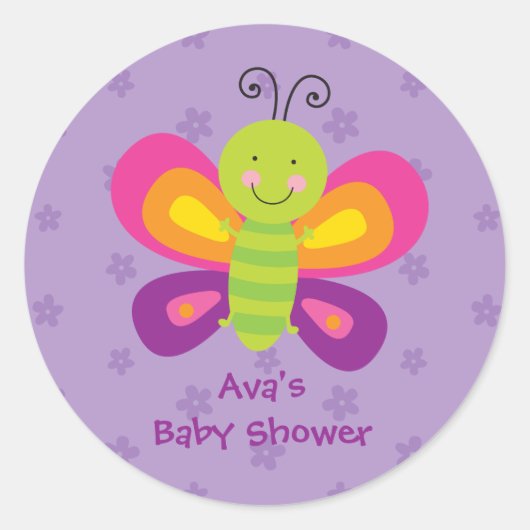 Personalisierter Sticker für die Butterfly (Vorderseite)