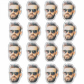 Personalisierter Sticker für die Vorderseite (Vorderseite)