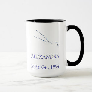Personalisierter Stier-Konstellationsbecher - Benu Tasse