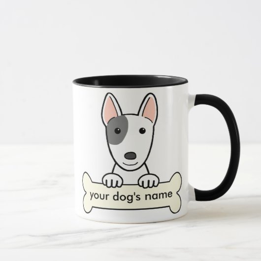 Personalisierter Stier-Terrier Tasse (Rechts)