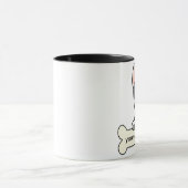 Personalisierter Stier-Terrier Tasse (Zentrum)