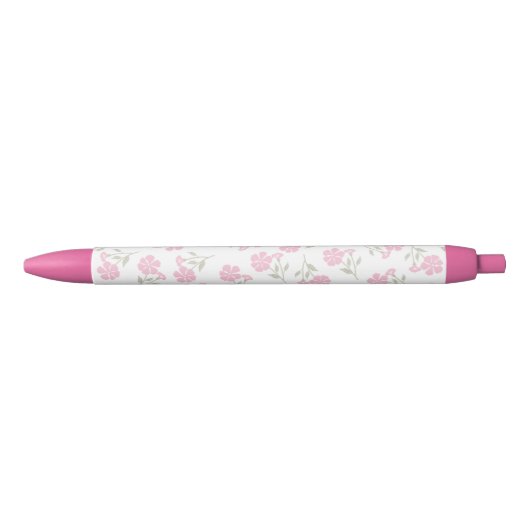 Personalisierter Stift Blumen Kugelschreiber (Vorderseite)