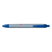 Personalisierter Stift Elefant Clown Kind (Rückseite)