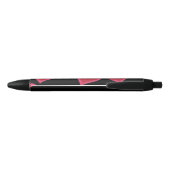 Personalisierter Stift Herzmuster Kugelschreiber (Rückseite)
