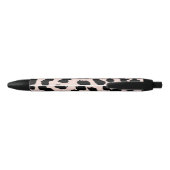 Personalisierter Stift Leomuster Kugelschreiber (Rückseite)