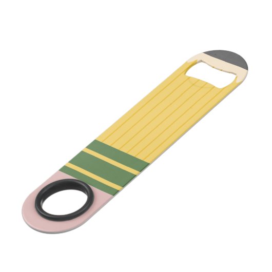 Personalisierter Stift Speed Flaschenöffner (Rückseite Schrägansicht)