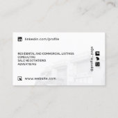 Personalisierter Stil  Visitenkarte (Rückseite)