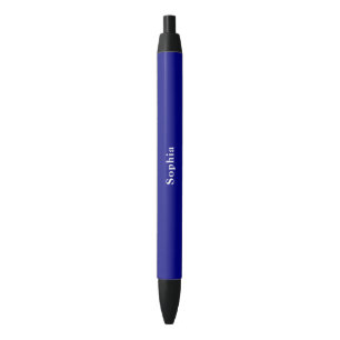 Personalisierter stilvoller marineblauer Stift mit