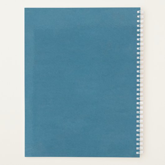 Personalisierter Stimmungs-Verfolger Planer (Rückseite)