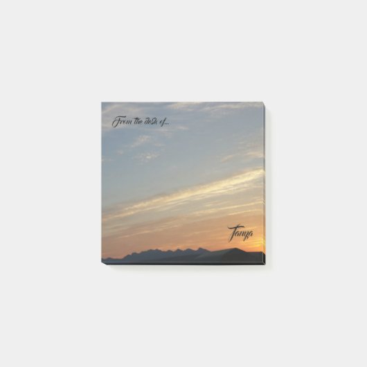 Personalisierter Stock, den er merkt Post-it Klebezettel (Vorderseite)